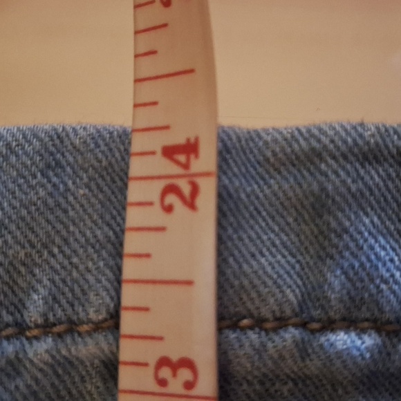 J Jill Linen Denim Top Button Down Long Sleeve Chambray Country Western Medium T - Picture 11 of 11